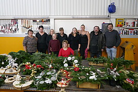 Banner Hofweihnacht beim Dorfwirt in Künzing