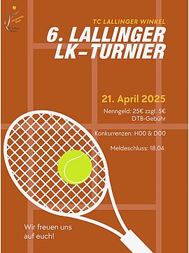 Banner 6. Lallinger LK-Turnier