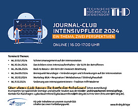 Banner Online: Sedierung auf der Intensivstation - Journal Club Intensivpflege 2024
