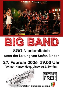 Banner Big Band SGG Niederaltaich