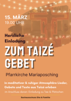 Logo Taizé - Gebet in Mariaposching
