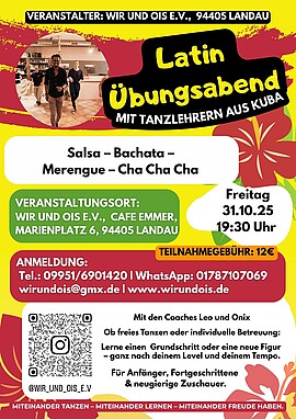 Banner Latin Übungsabend