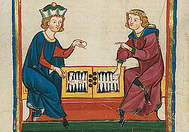 Banner Vortrag "Brettspiele in Mittelalter und früher Neuzeit"