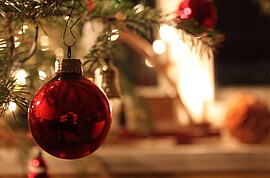 Banner Christbaumversteigerung der FF Schwarzach