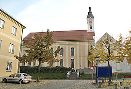 Banner Eröffnung Fußwallfahrt