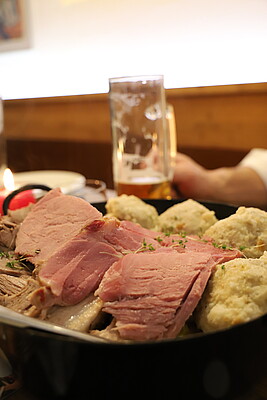 Banner in der Mitt´vom Tisch 