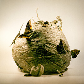 Banner Kunstausstellung Barbara Wimmer-Bullin - VerGang"