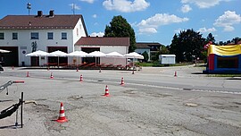 Banner Gartenfest der FF Schwarzach