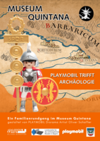 Logo Archäologie trifft PLAYMOBIL – Weltkindertag im Museum Quintana