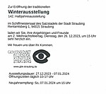 Logo Neujahrsempfang der Gemeinschaft Bildender Künstler Straubing