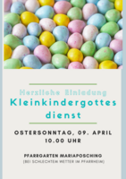 Logo Kleinkindergottesdienst in Mariaposching