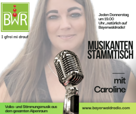 Banner Online: Musikantenstammtisch mit Caroline