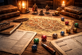 Banner Ferienprogramm "Mit Pen & Paper zu den Römern"