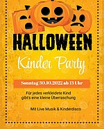 Logo HALLOWEEN Kinder-Party mit Live-Musik und Kinderdisco
