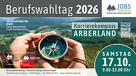 Banner Berufswahltag 2026 – Regionale Berufschancen entdecken