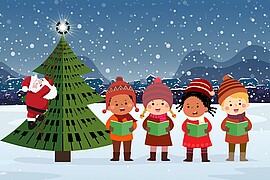 Banner Musik an den Weihnachtsgottesdiensten