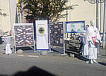 Logo Infostand des KCSEV Osterhofen auf dem Mantelsonntag