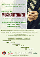 Logo Auf geht's zur Musikantenweil - Volksmusikkonzert