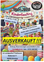 Logo Kinderfasching - bereits ausverkauft -