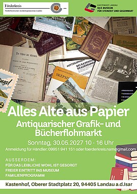 Banner Alles Alte aus Papier