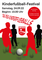 Logo Kinderfußball-Festival am Tag des Kinderfußballs