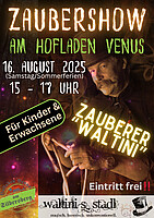 Logo Zaubershow am Hofladen Venus