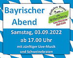 Logo Bayrischer Abend mit Live-Musik