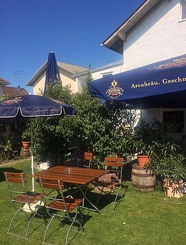 Banner Dämmerschoppen Isarhofener Grill - mit d`Weisnknabn
