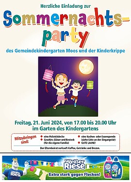 Banner Sommernachtsfest