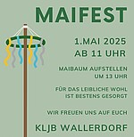 Logo Maifest am 01.05.2025 KLJB Wallerdorf