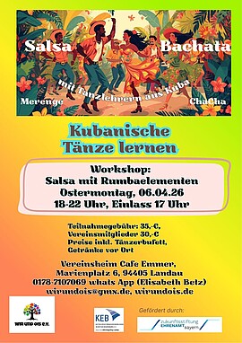 Banner Kubanische Tänze lernen: Workshop