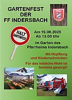 Logo Gartenfest der Feuerwehr Indersbach 