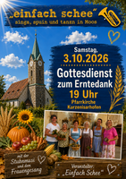 Logo Erntedankgottesdienst mit Frauengesang und Stubnmusi
