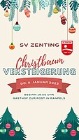 Logo Christbaumversteigerung des SV Zenting