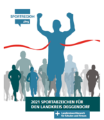 Logo 2021 Sportabzeichen Landkreis Deggendorf