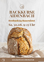 Logo Brotbacktag in der Backkursstube Aidenbach