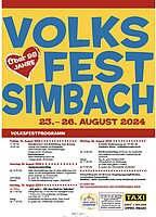 Logo Volksfest Simbach/Landau - Frühschoppen und Mittagstisch