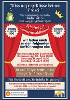 Logo Kiss no frog-Küsse keinen Frosch