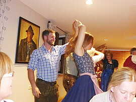 Banner Volkstanz - Abend