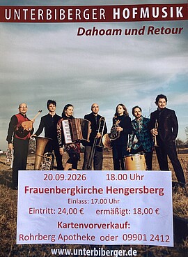 Banner Unterbiberger Hofmusik