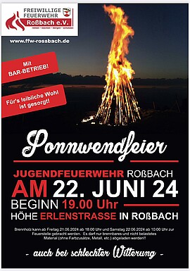 Banner Sonnwendfeier