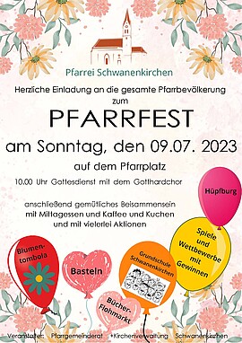 Banner Pfarrfest