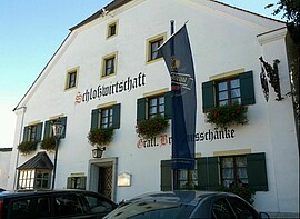 Banner Entfällt: Blasmusik Mooser Blosn Schlosswirtschaft