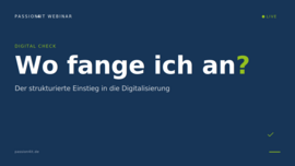 Banner Online: Digital Check – Wo fange ich an? Der strukturierte Einstieg in die Digitalisierung