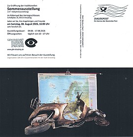 Banner Sommerausstellung der Gemeinschaft Bildender Künstler