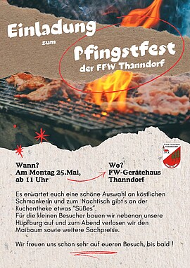 Banner Pfingstfest