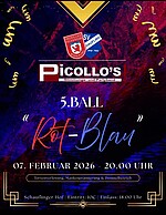 Logo Faschingsball Rot-Blau