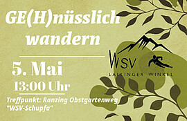 Banner Ge(h)nüsslich Wandern