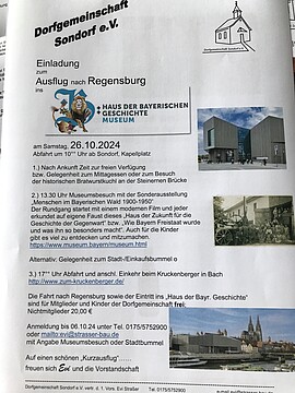 Banner Besuch im Haus der Bayerischen Geschichte in Regensburg