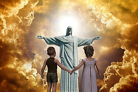 Banner Einladung zum Familiengottesdienst